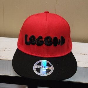 New Red and Black Legend Cap